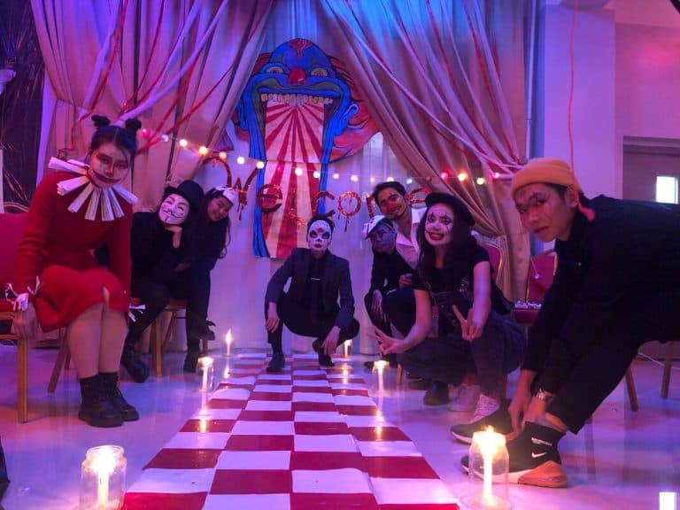 Halloween celebration